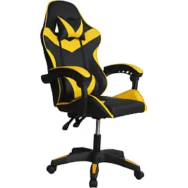 Кресло игровое GRAMBER, черно-желтый Е08