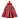 Насадка МОП для веревочной швабры SYR Кентукки полиэстер/вискоза 29.5x17 см 290 г красная