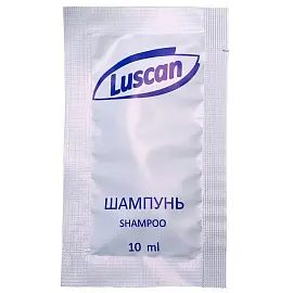 Шампунь Luscan , саше 10мл, 100 шт ( упаковка)