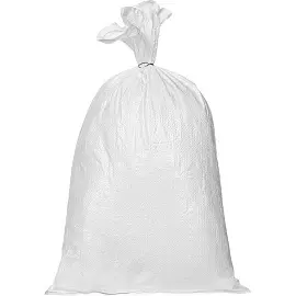 Мешок полипропиленовый высший сорт с вкладышем белый 45x75 см (100 штук в упаковке)