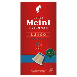 Кофе в капсулах для кофемашин Julius Meinl Lungo Classiсо Bio (10 штук в упаковке)