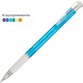 Ручка шариковая автоматическая в ассортименте Attache Elixir синяя (толщина линии 0.35 мм)