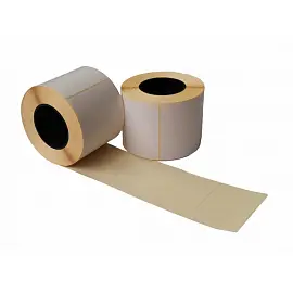 Термотрансферные этикетки 58х40 мм бумажные полуглянцевые (диаметр втулки 40 мм, 16 рулонов по 700 этикеток)