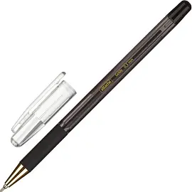 Ручка шариковая неавтоматическая Attache Goldy черная (толщина линии 0.3 мм)