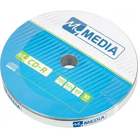 Диск CD-R Mymedia 700 МБ 52x pack wrap 69204 (10 штук в упаковке)