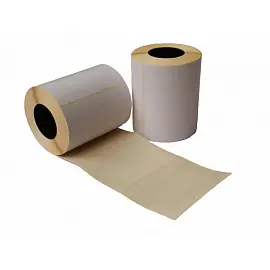 Термотрансферные этикетки 100х72 мм бумажные полуглянцевые (диаметр втулки 40 мм, 3 рулона по 500 этикеток) (1230919)