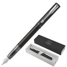 Ручка перьевая Parker Vector XL цвет чернил синий цвет корпуса черный металлик (артикул производителя 2159749)