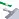Лента для бейджей, 45 см, съемный пластиковый клип-замок с петелькой, ЗЕЛЕНАЯ, BRAUBERG, 235731 Фото 2