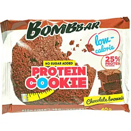 Печенье протеиновое Bombbar низкокаллорийное шоколадный брауни 40 г