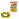 Резинки банковские универсальные диаметром 60 мм, BRAUBERG 1000 г, желтые, натуральный каучук, 440104 Фото 0