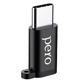 Переходник Pero Micro USB - USB Type-C (4603768350521)