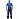 Брюки рабочие летние мужские л03-БР с СОП синие (размер 48-50 рост 182-188) Фото 3