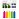 Закладки клейкие неоновые STAFF "СТРЕЛКИ", 45х12 мм, 100 штук (5 цветов х 20 листов), на пластиковом основании, 111355 Фото 2