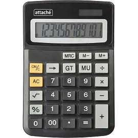 Калькулятор настольный Attache ATC-111-12C 12-разрядный черный 153x103x32 мм