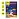 Картон цветной А4, Мульти-Пульти, 12л., 12цв., немелованный, золото, серебро, в папке, "Енот в космосе. Волшебный Фото 0