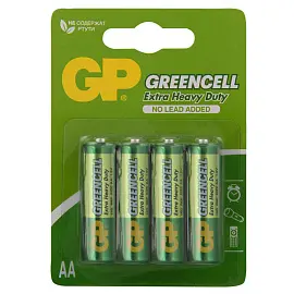 Батарейка GP Greencell AA (R06) 15S солевая Цена за 1 батарейку