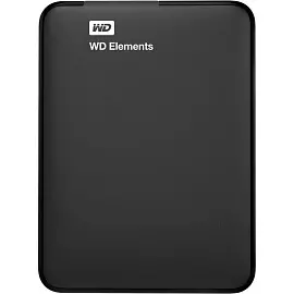 Внешний жесткий диск HDD Western Digital Elements Portable 4 Тб (WDBU6Y0040BBK-WESN)