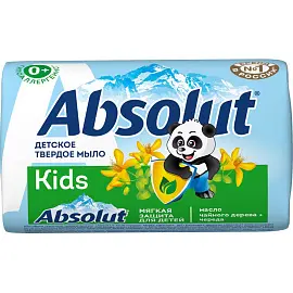 Мыло туалетное Absolut Kids череда 90 г