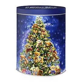 Чай подарочный Росчайрпром Зимнее настроение Новогодняя елка листовой черный 50 г