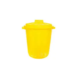 Бак для медицинских отходов СЗПИ класса Б желтое 12 л (10 штук в упаковке)