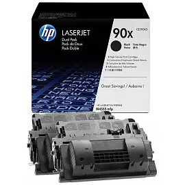 Картридж лазерный HP 90X CE390XD черный оригинальный повышенной емкости (двойная упаковка)