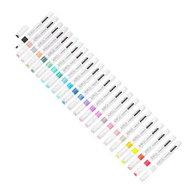 Набор акриловых маркеров Sketch&Art 24 цвета (толщина линии 1-3 мм) пулевидный наконечник
