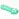 Пенал-косметичка ЮНЛАНДИЯ на молнии, силикон, "Paw Mint", мятный, 20х7 см, 270056