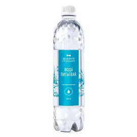Вода питьевая Деловой Стандарт негазированная 0,6 л (12 штук в упаковке)