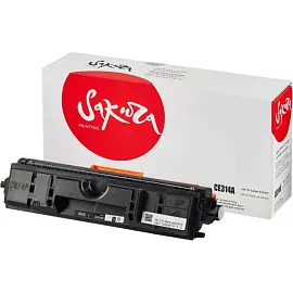 Блок фотобарабана Sakura CE314A для HP (SACE314A) черный совместимый