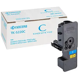 Картридж лазерный Kyocera TK-5220C 1T02R9CNL1 голубой оригинальный