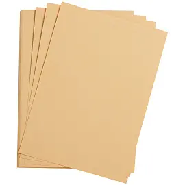 Цветная бумага 500*650мм, Clairefontaine "Etival color", 24л., 160г/м2, кукуруза, легкое зерно, 30%хлопка, 70%целлюлоза