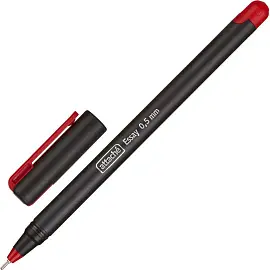Ручка шариковая неавтоматическая Attache Essay красная (толщина линии 0.5 мм)