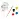 Набор для росписи из гипса ТРИ СОВЫ "Кукла Оля", высота фигурки 8,5см, с красками и кистью, картонная коробка Фото 0
