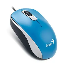 Мышь компьютерная Genius DX-110 синяя (31010116103)