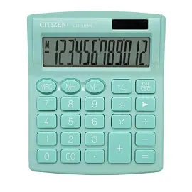 Калькулятор настольный Citizen SDC812NRGNE 12-разрядный зеленый 127x105x21 мм
