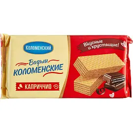 Вафли Коломенские Каприччио с шоколадом 200 г