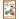 Рамка 21х30 см со стеклом, багет 17 мм, дерево, STAFF "Classic", цвет янтарь, 391362 Фото 0