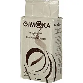 Кофе молотый Gimoka Gusto Ricco 250 г (вакуумный пакет)