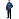 Куртка рабочая зимняя мужская з08-КУ со светоотражающим кантом синяя/васильковая (размер 52-54, рост 182-188) Фото 1