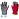 Перчатки рабочие утепленные JetaSafety JLE625 трикотажные с искусственной кожей красные/серые (размер 8, M)