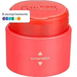 Точилка для карандашей Milan Extension с контейнером пластиковая цвет ассорти