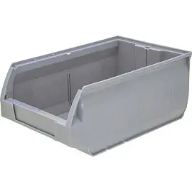 Ящик (лоток) универсальный полипропиленовый Milano 350х230х150 мм серый