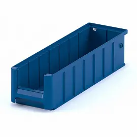 Ящик (лоток) универсальный полипропиленовый I Plast SK 4109 400x117x90 мм синий ударопрочный морозостойкий с перегородками