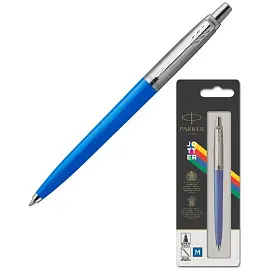 Ручка шариковая Parker Jotter Originals Blue цвет чернил синий цвет корпуса серебристый/синий (артикул производителя 2076052)