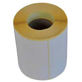 Термотрансферные этикетки 100x150 мм бумажные полуглянцевые (диаметр втулки 40 мм, 32 рулона по 250 этикеток)