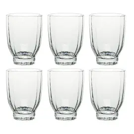Набор стаканов (тумблер) Pasabahce Amore стеклянные высокие 330 мл (6 штук в упаковке)