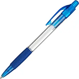 Ручка шариковая автоматическая Attache Happy синяя (толщина линии 0.5 мм)