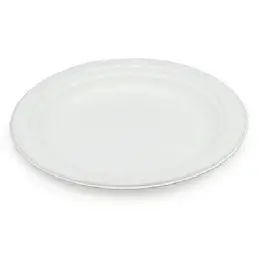 Тарелка одноразовая бумажная 180 мм белая (50 штук в упаковке)