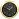 Часы настенные TROYKA 11171180, круг, черные, золотая рамка, 29х29х3,5 см