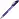 Ручка шариковая автоматическая Attache Happy синяя (фиолетовый корпус, толщина линии 0.5 мм)